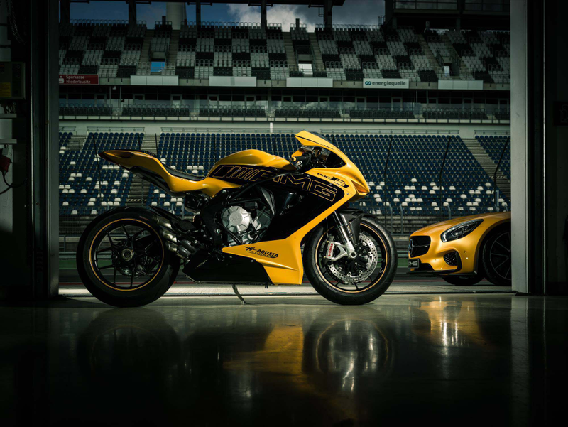 Illustration for article titled Happy Friday, Here's Some MV Agusta And Mercedes-AMG GT Porn